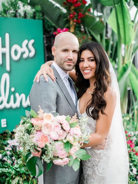 brad hoss|stephanie beatriz wedding.